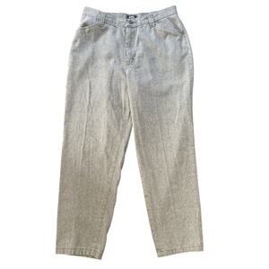 Rider Casuals Women’s Size 10P Black & White Knit (gray-look) Jeans